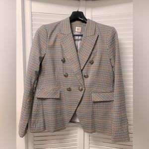 Autres Filles Women’s Checkered blazer size XL